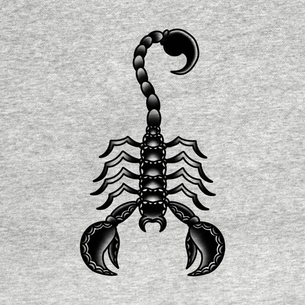 HomeSchoolTattoo Scorpion by HomeSchoolTattoo